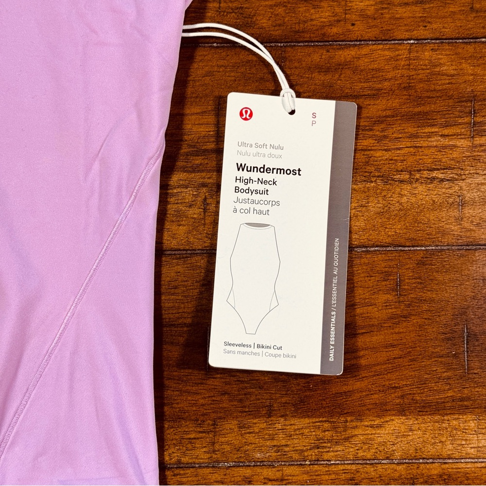 Lululemon Wondermost Nulu Bodysuit High-Neck Sleeveless - Picture 8 of 9